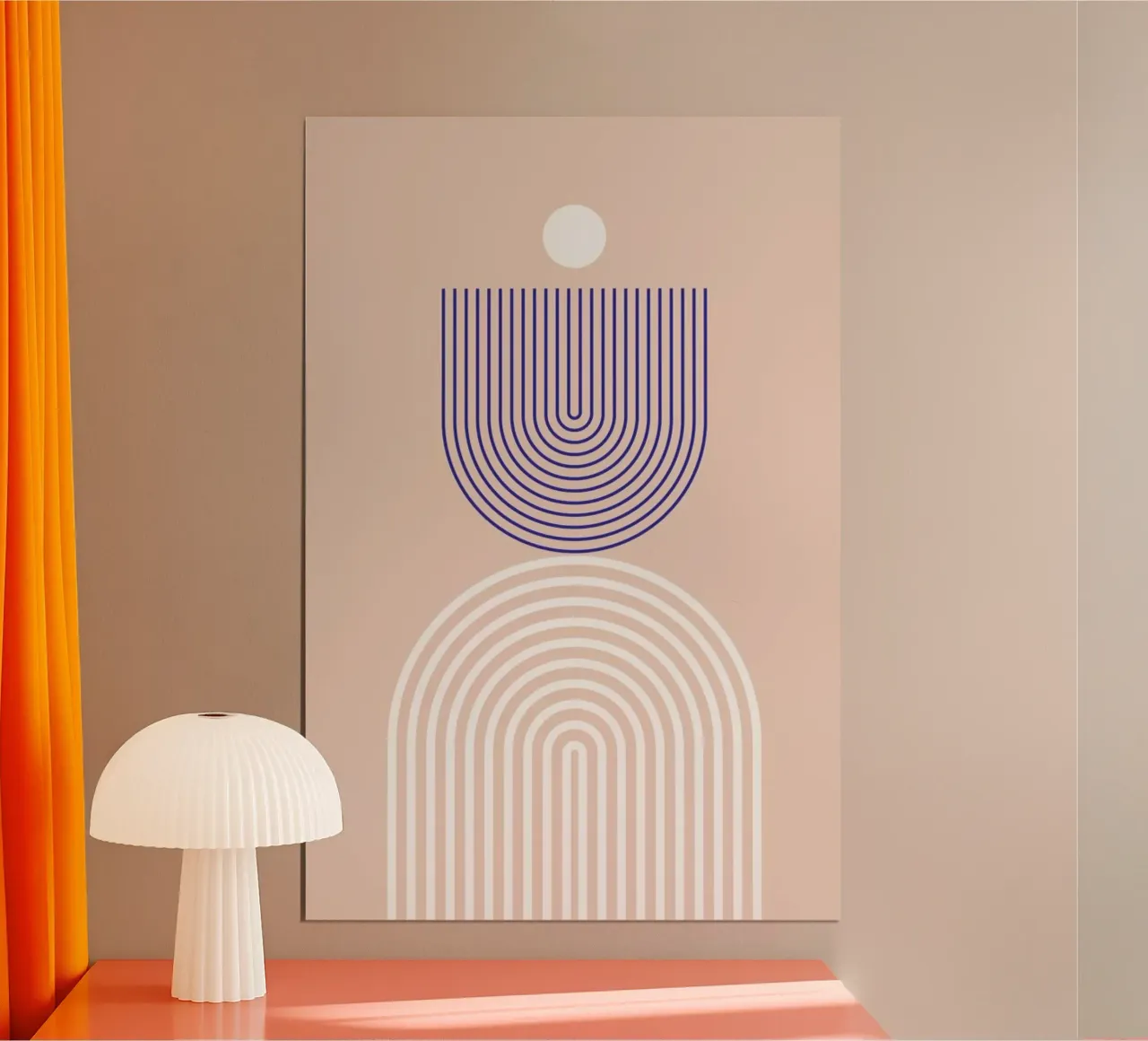 Blue Rainbow poster da Mottos by Sinan Saydik