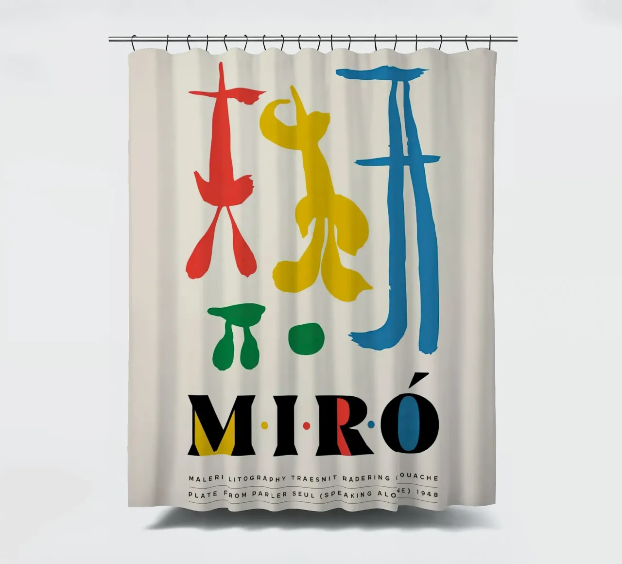 Miro 1948 tenda da doccia da phillipp veisenberg