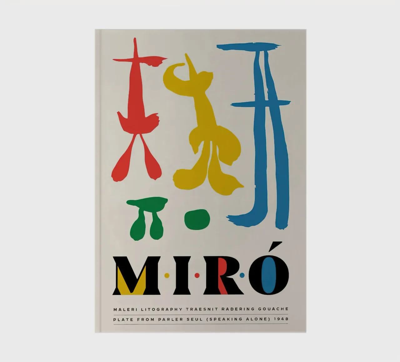 Miro 1948 Notizbuch von phillipp veisenberg