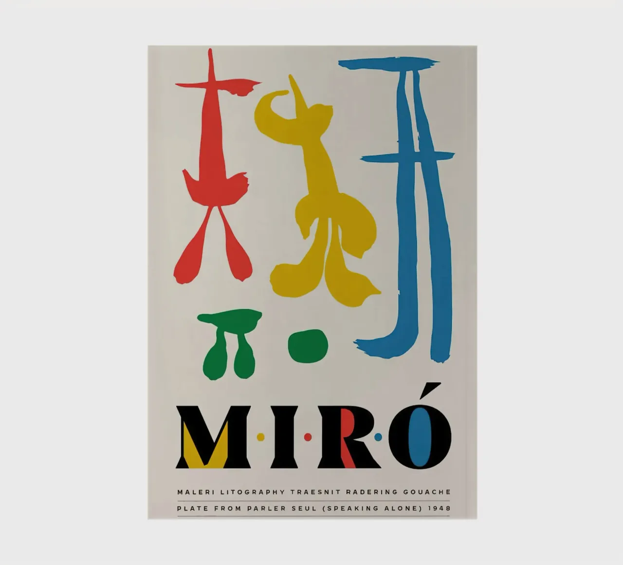 Miro 1948 Notizbuch von phillipp veisenberg