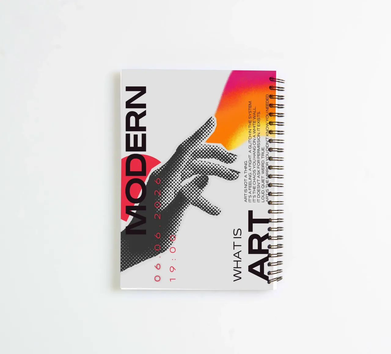WHAT IS ART Ringbuch von Einfach Uebel