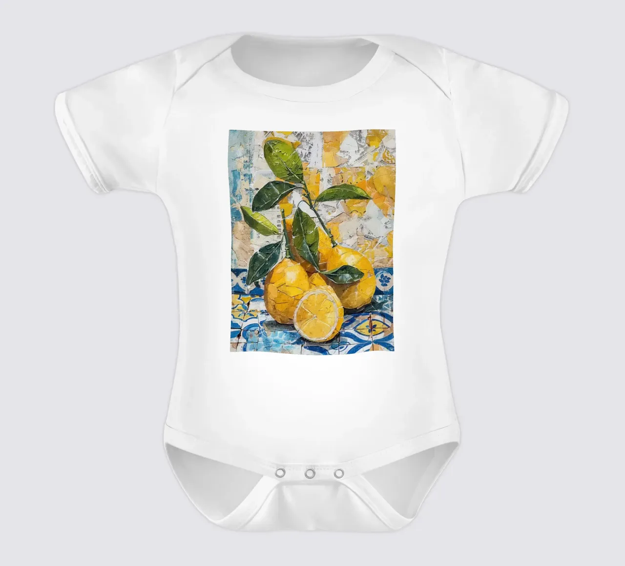 Lemons body neonato maniche corte da LisaArtes