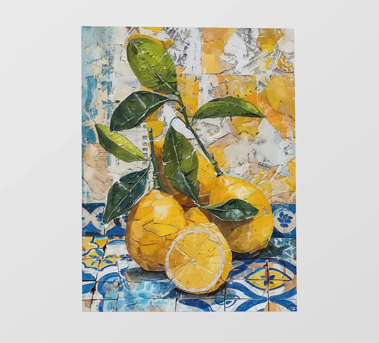 Lemons telo in pvc da LisaArtes