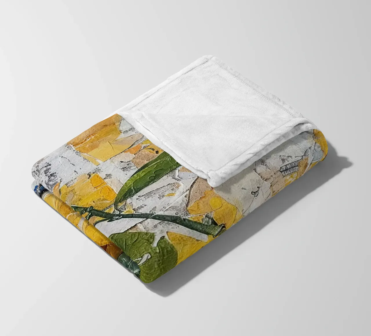 Lemons fleece blanket by LisaArtes