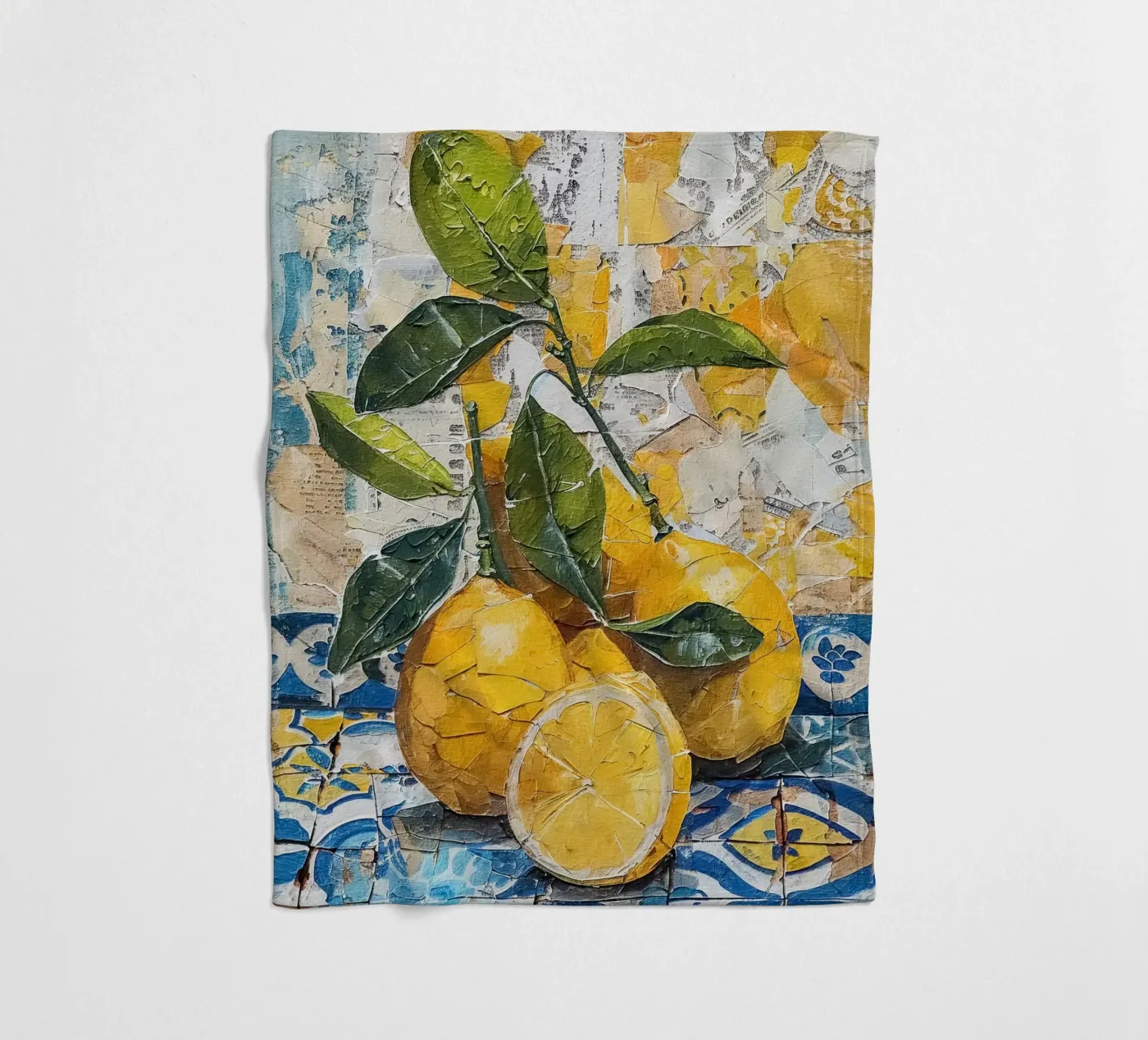 Lemons fleecedeken van LisaArtes