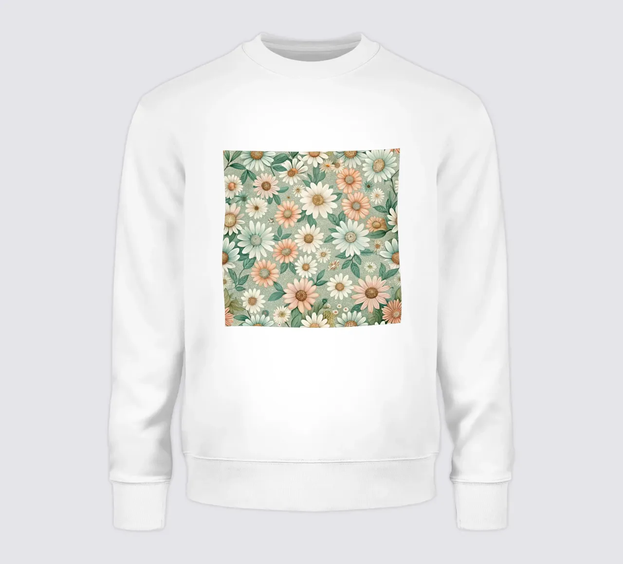 Daisy Reverie felpa da Botanical Pattern House
