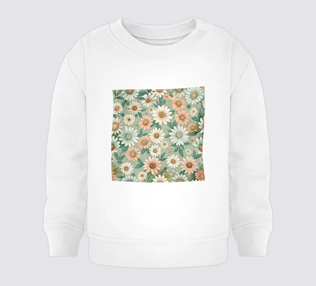Daisy Reverie felpa neonato da Botanical Pattern House