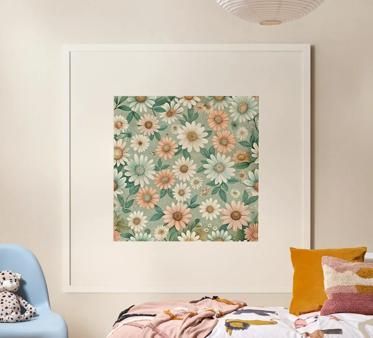 Daisy Reverie poster da Botanical Pattern House
