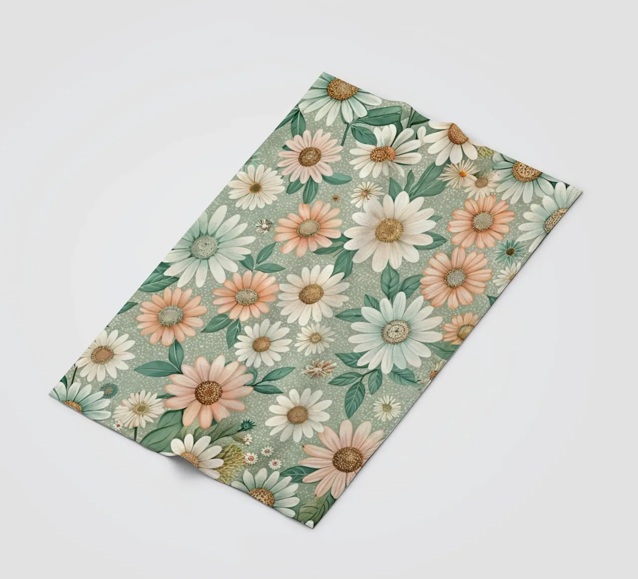 Daisy Reverie coperta in pile da Botanical Pattern House