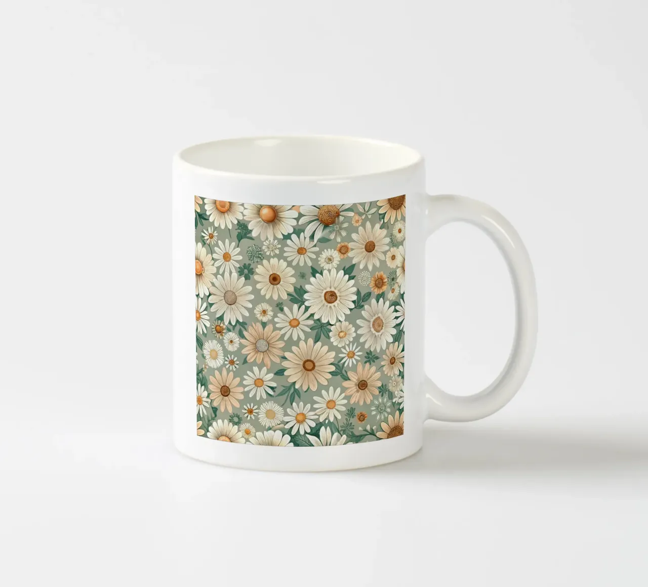 Daisy Reverie tazza in ceramica da Botanical Pattern House