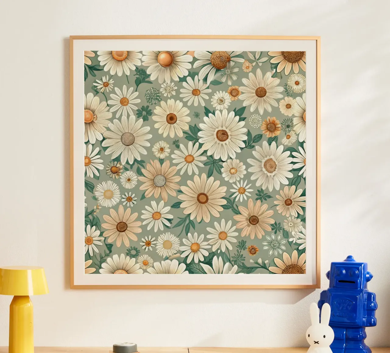 Daisy Reverie poster da Botanical Pattern House