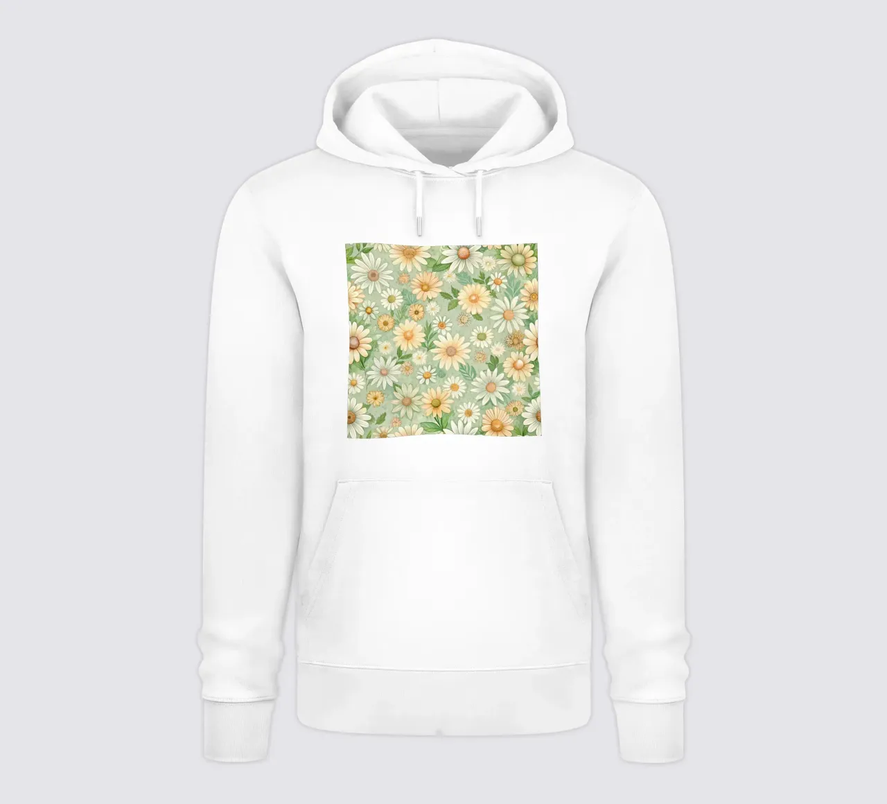 Daisy Reverie felpa con cappuccio da Botanical Pattern House