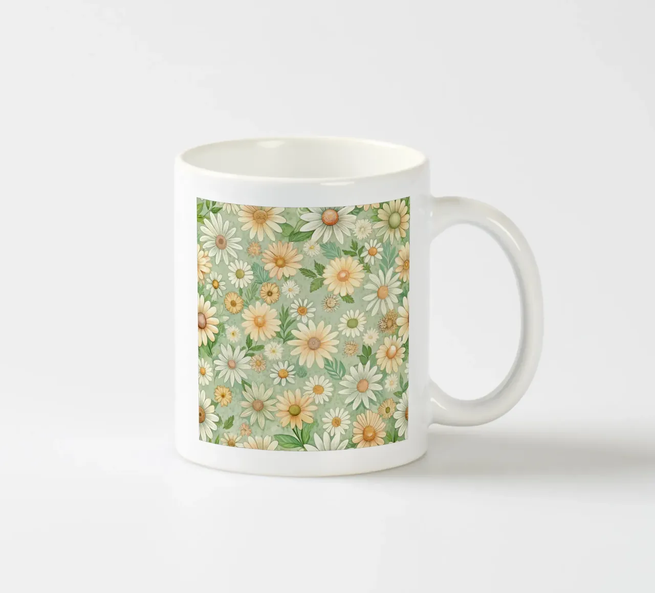 Daisy Reverie tazza in ceramica da Botanical Pattern House