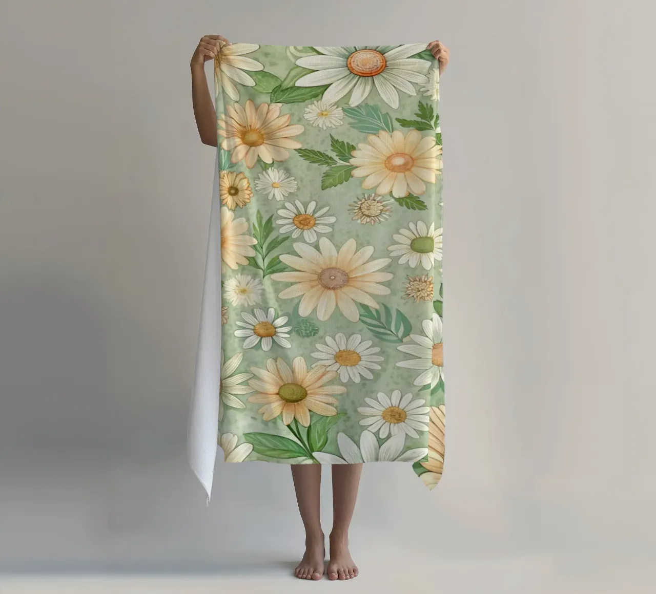 Daisy Reverie telo mare da Botanical Pattern House