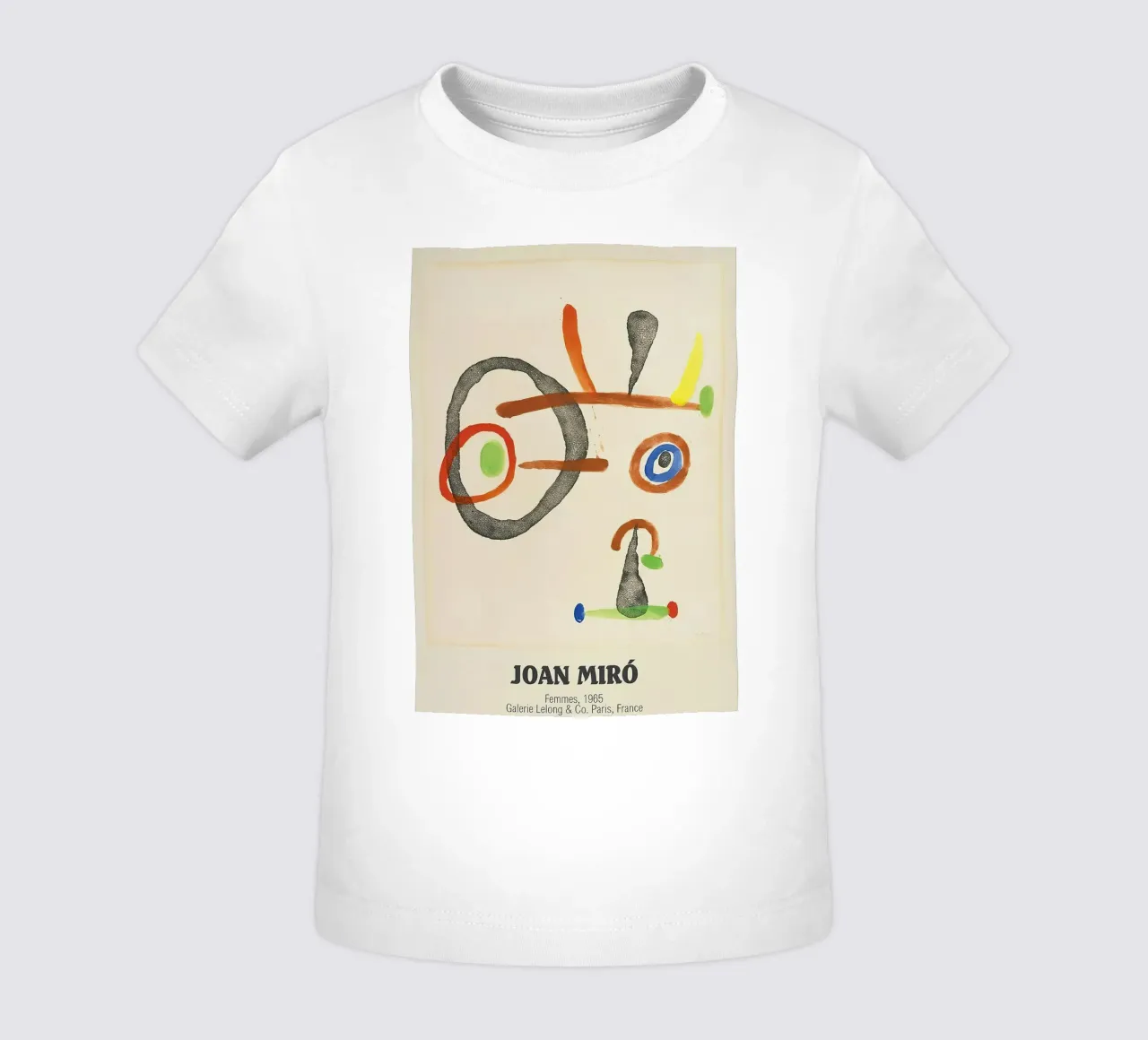 Joan Miro Women 1965 baby t-shirt by phillipp veisenberg