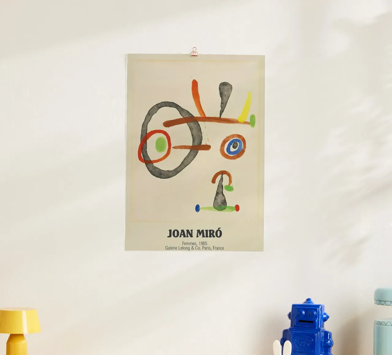 Joan Miro Donne 1965 carta hahnemühle da phillipp veisenberg