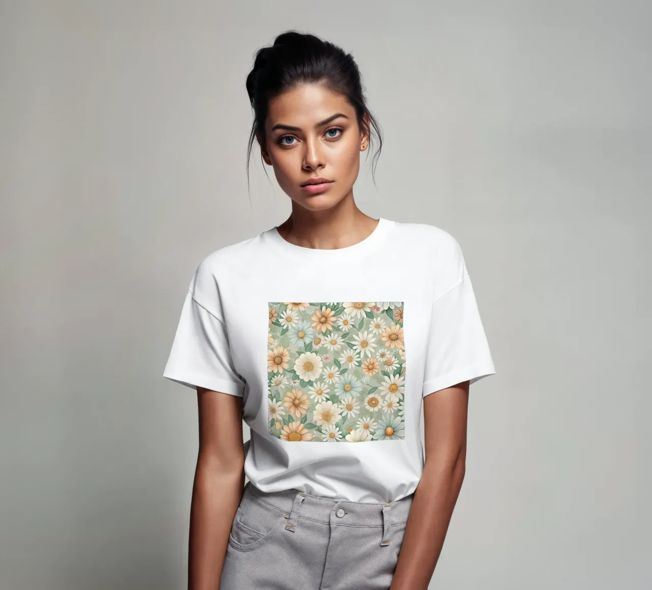 Daisy Reverie t-shirt da Botanical Pattern House