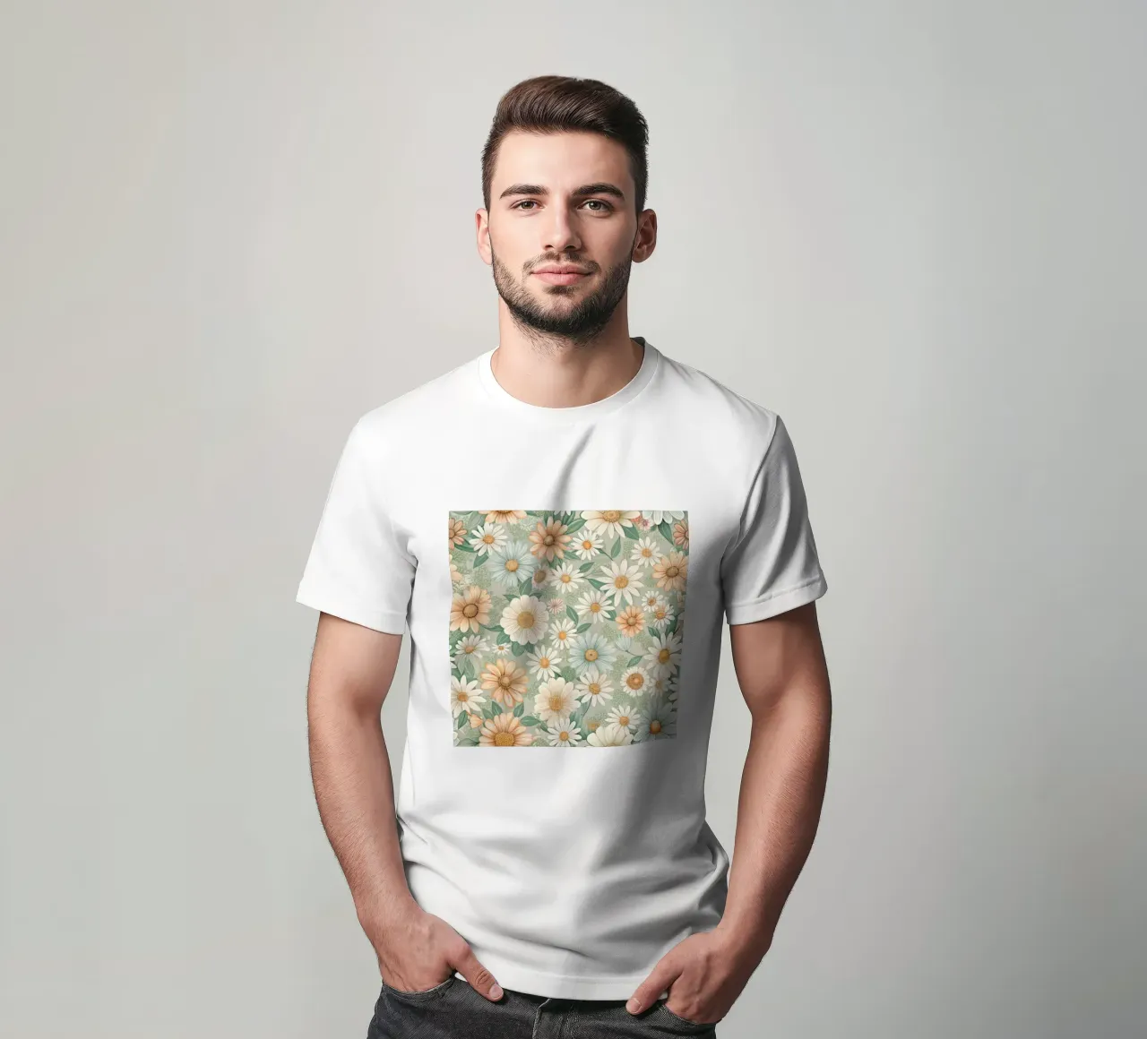 Daisy Reverie t-shirt da Botanical Pattern House