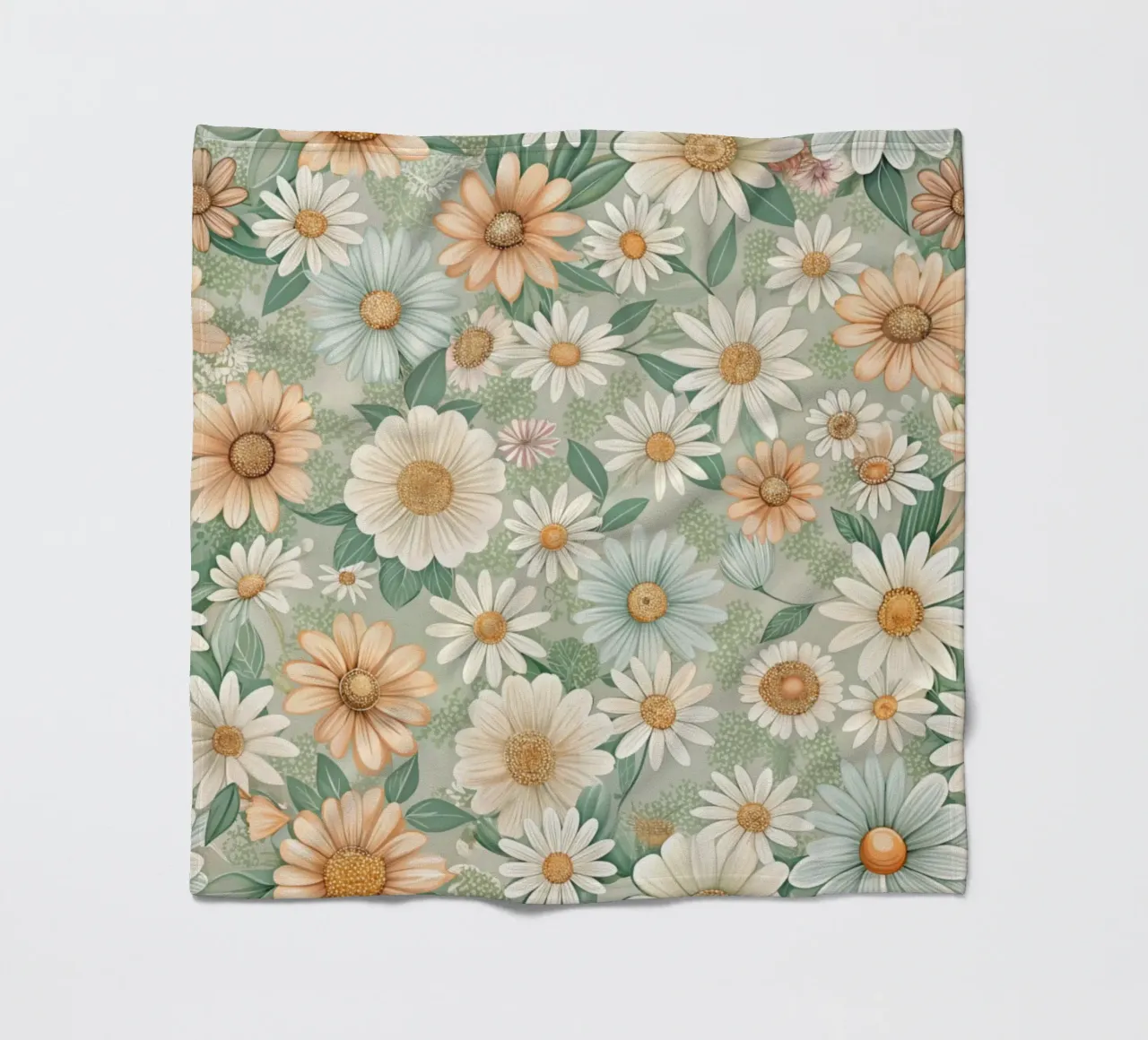 Daisy Reverie coperta in pile da Botanical Pattern House