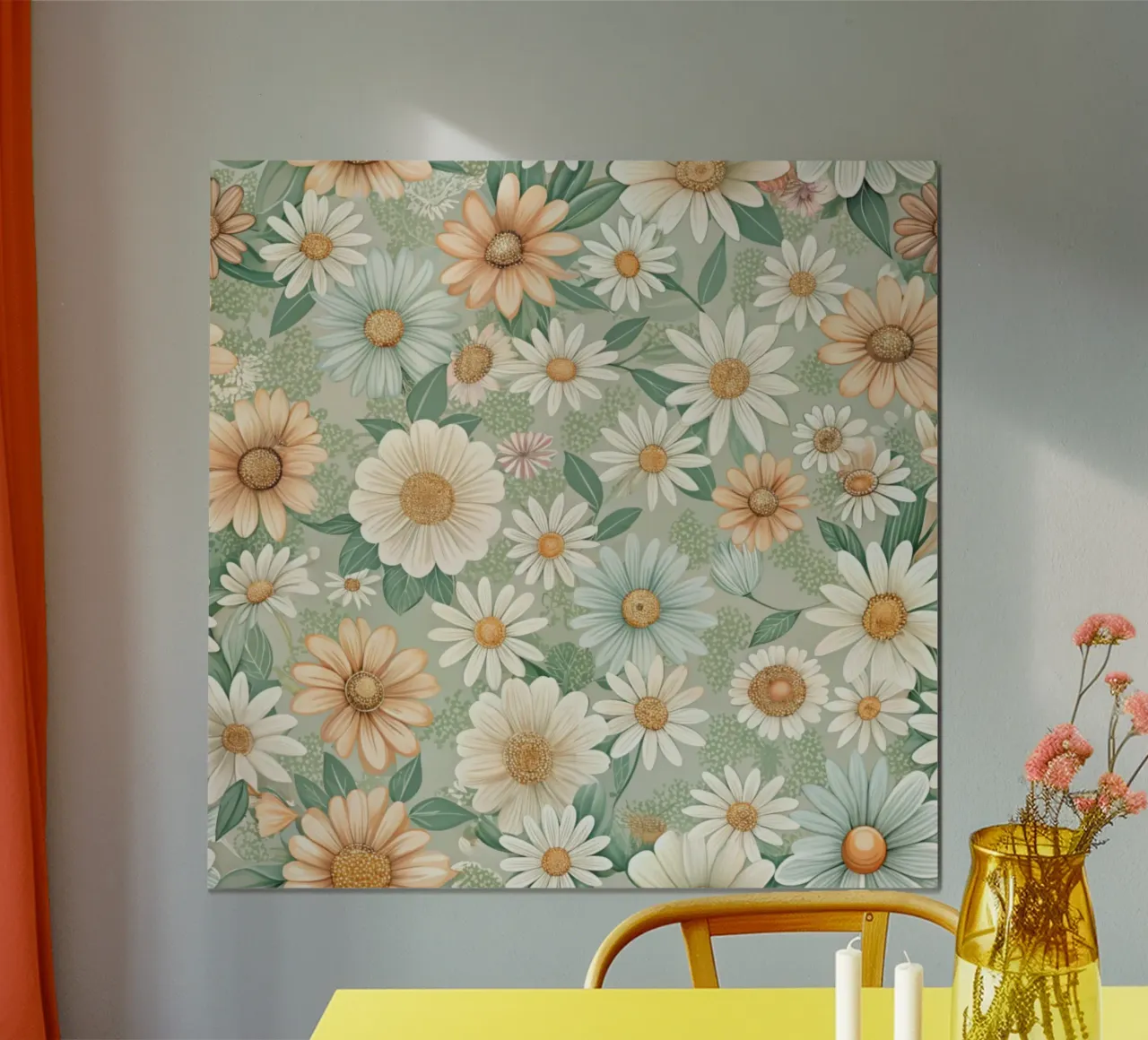 Daisy Reverie poster da Botanical Pattern House