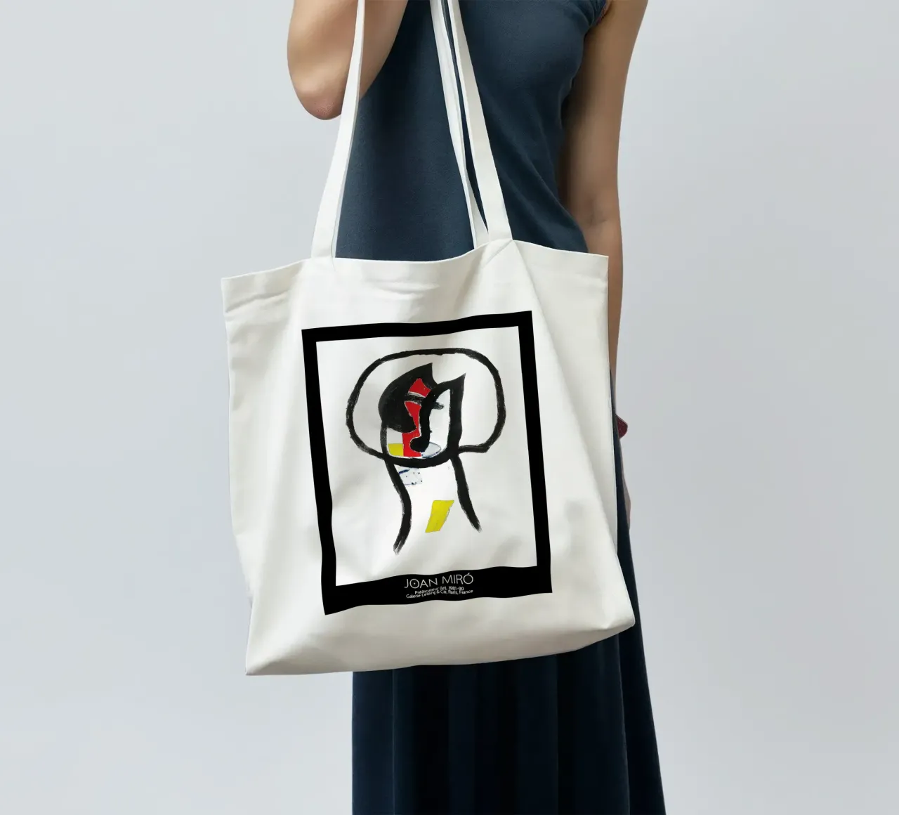 Joan Miro The Predator-1981 tote bag by phillipp veisenberg
