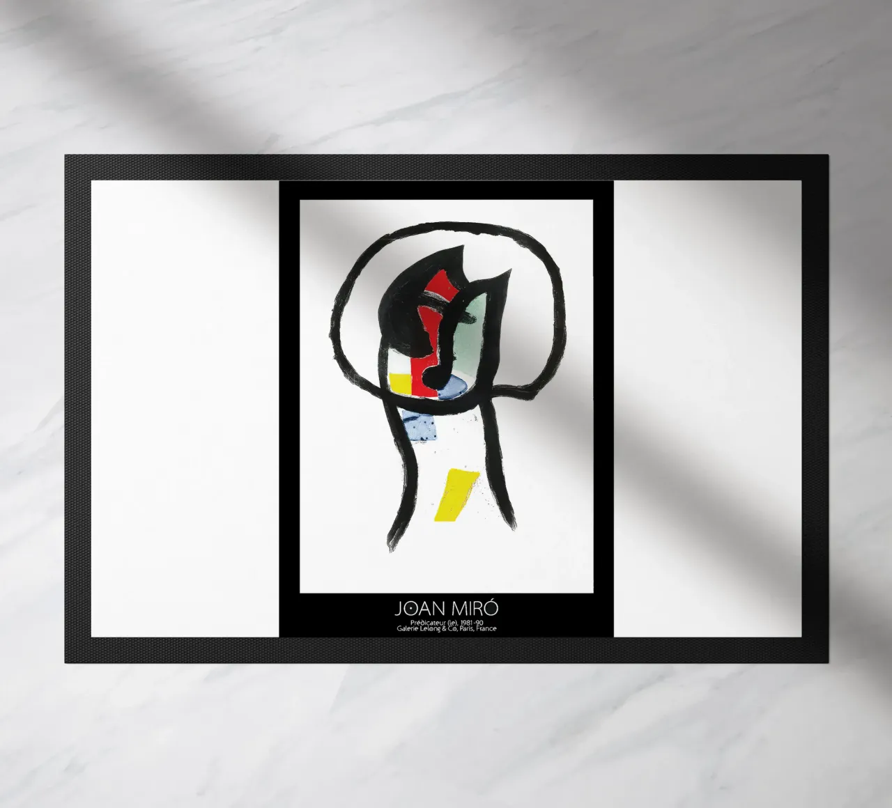 Joan Miro Il predatore-1981 zerbino da phillipp veisenberg