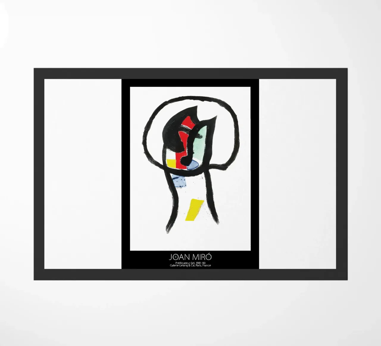 Joan Miro Il predatore-1981 zerbino da phillipp veisenberg