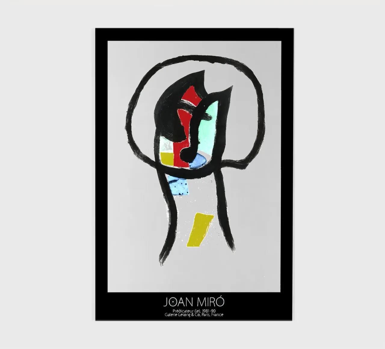 Joan Miro The Predator-1981 notebook by phillipp veisenberg