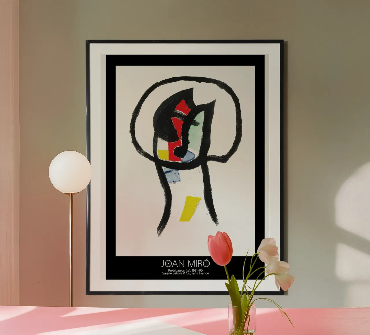 Joan Miro Il predatore-1981 carta hahnemühle da phillipp veisenberg