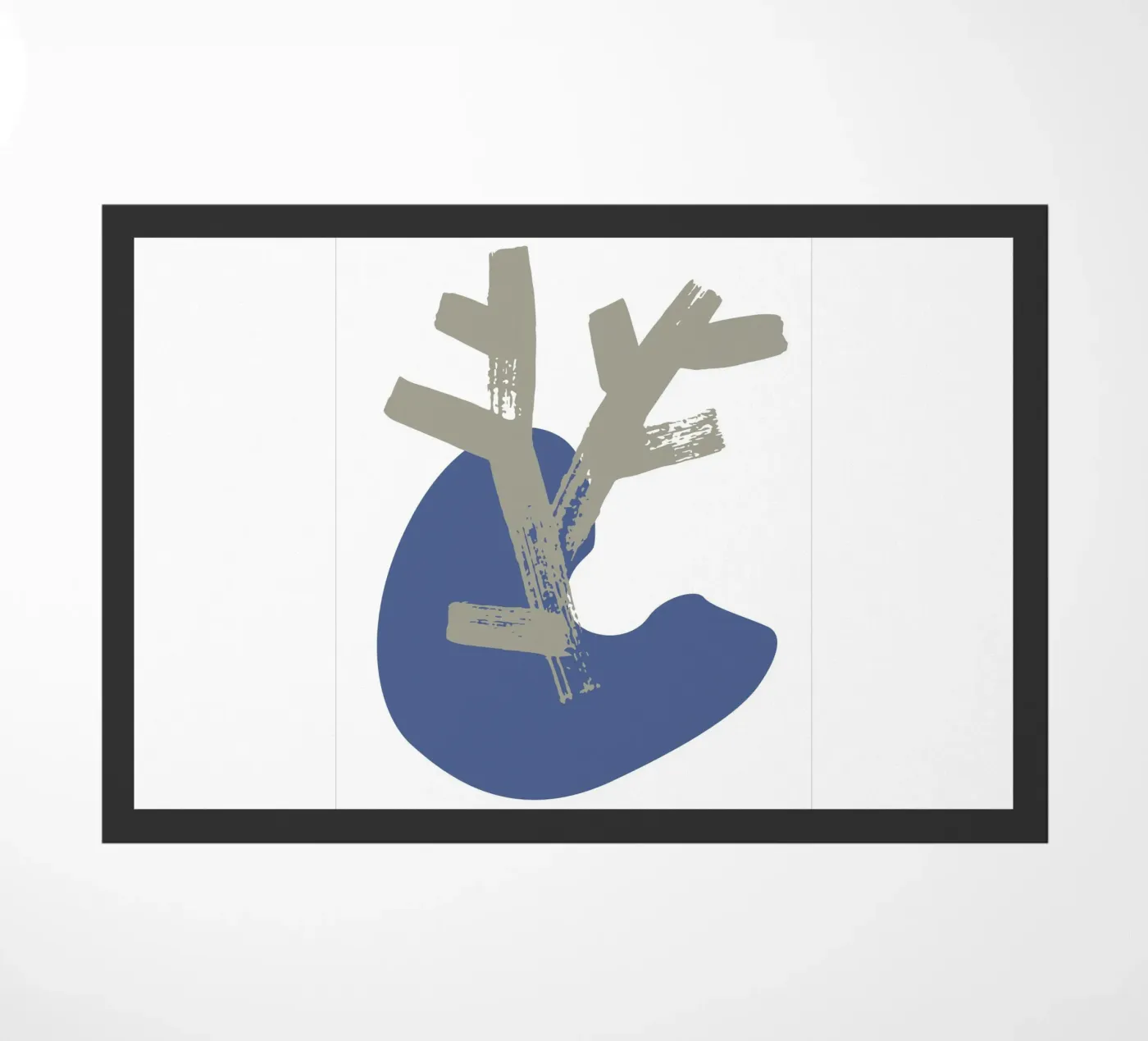 Organic shape deurmat van LisaArtes