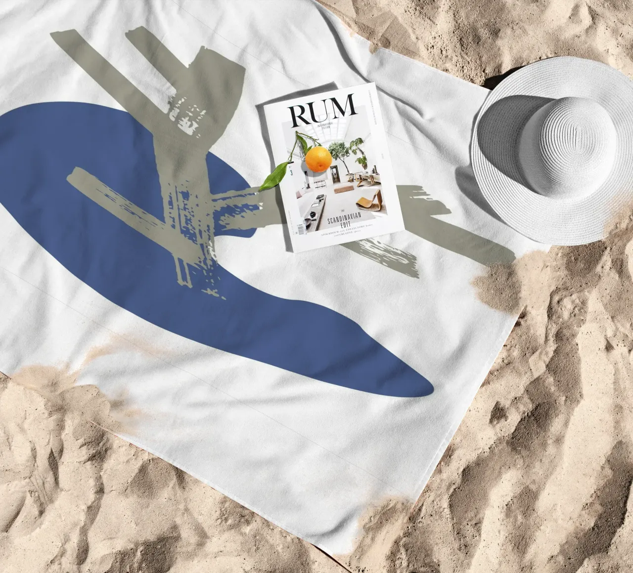 Organic shape telo mare da LisaArtes