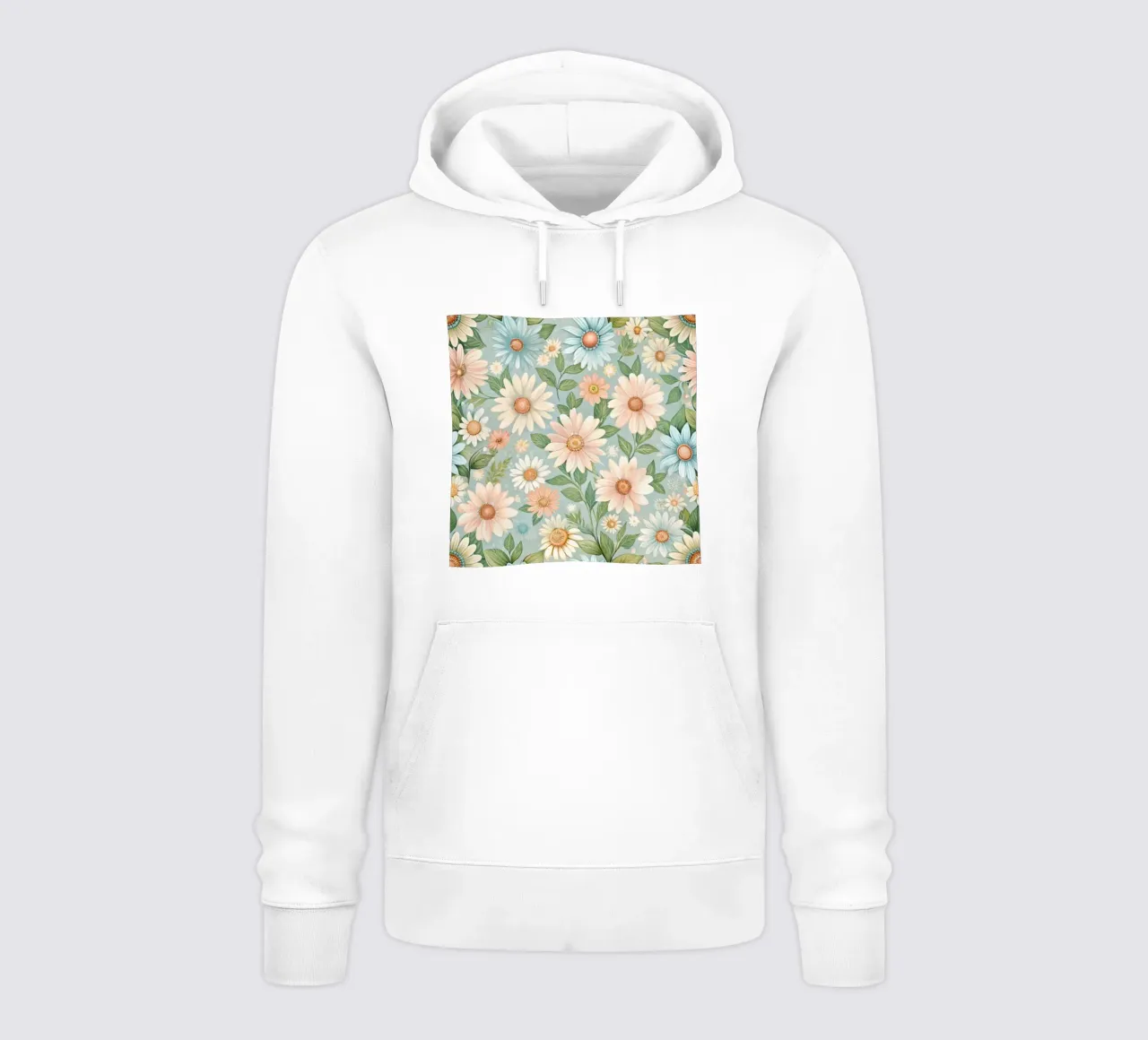 Daisy Reverie felpa con cappuccio da Botanical Pattern House