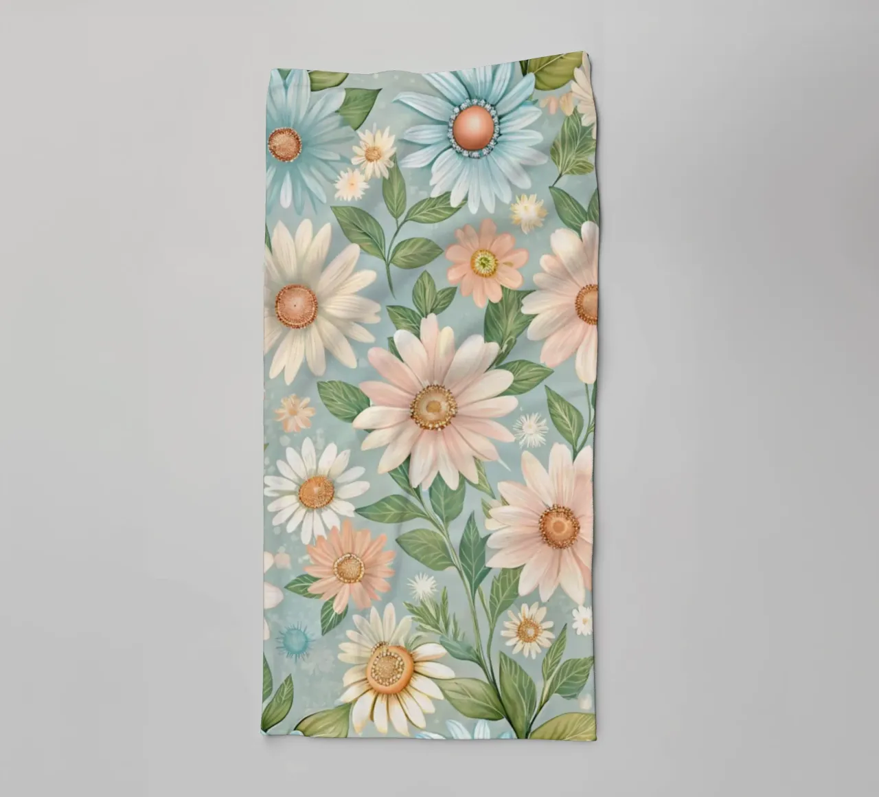 Daisy Reverie asciugamano da bagno da Botanical Pattern House