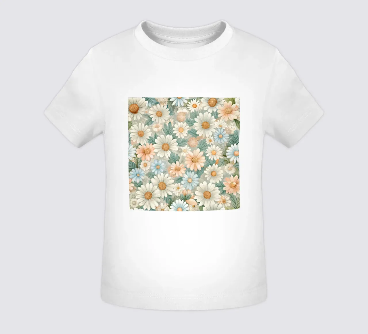 Daisy Reverie maglietta neonato da Botanical Pattern House