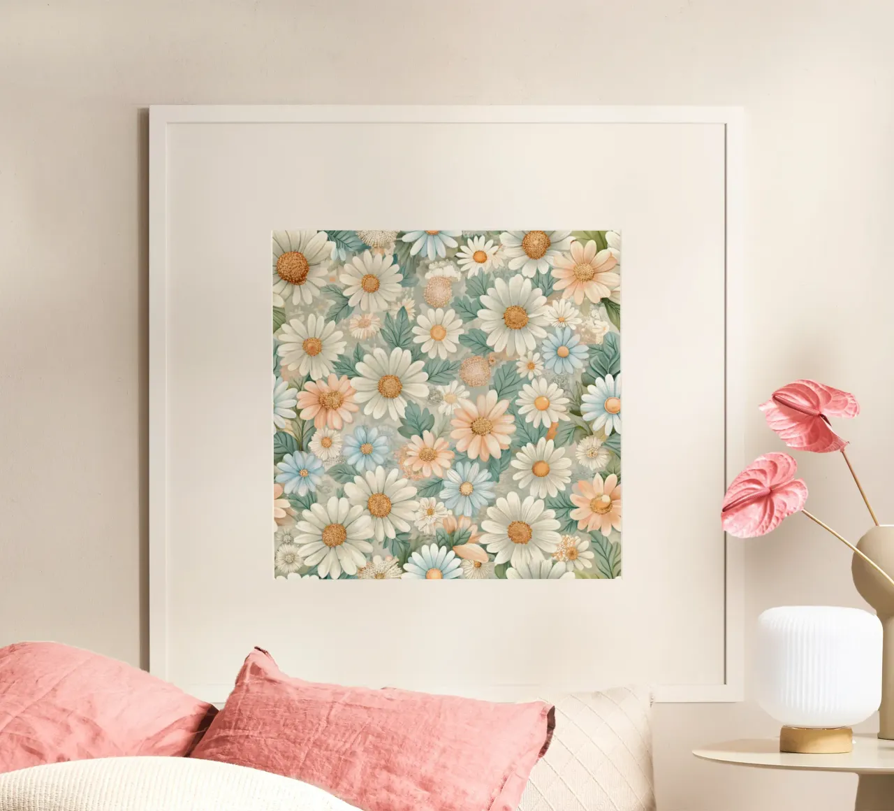 Daisy Reverie poster da Botanical Pattern House