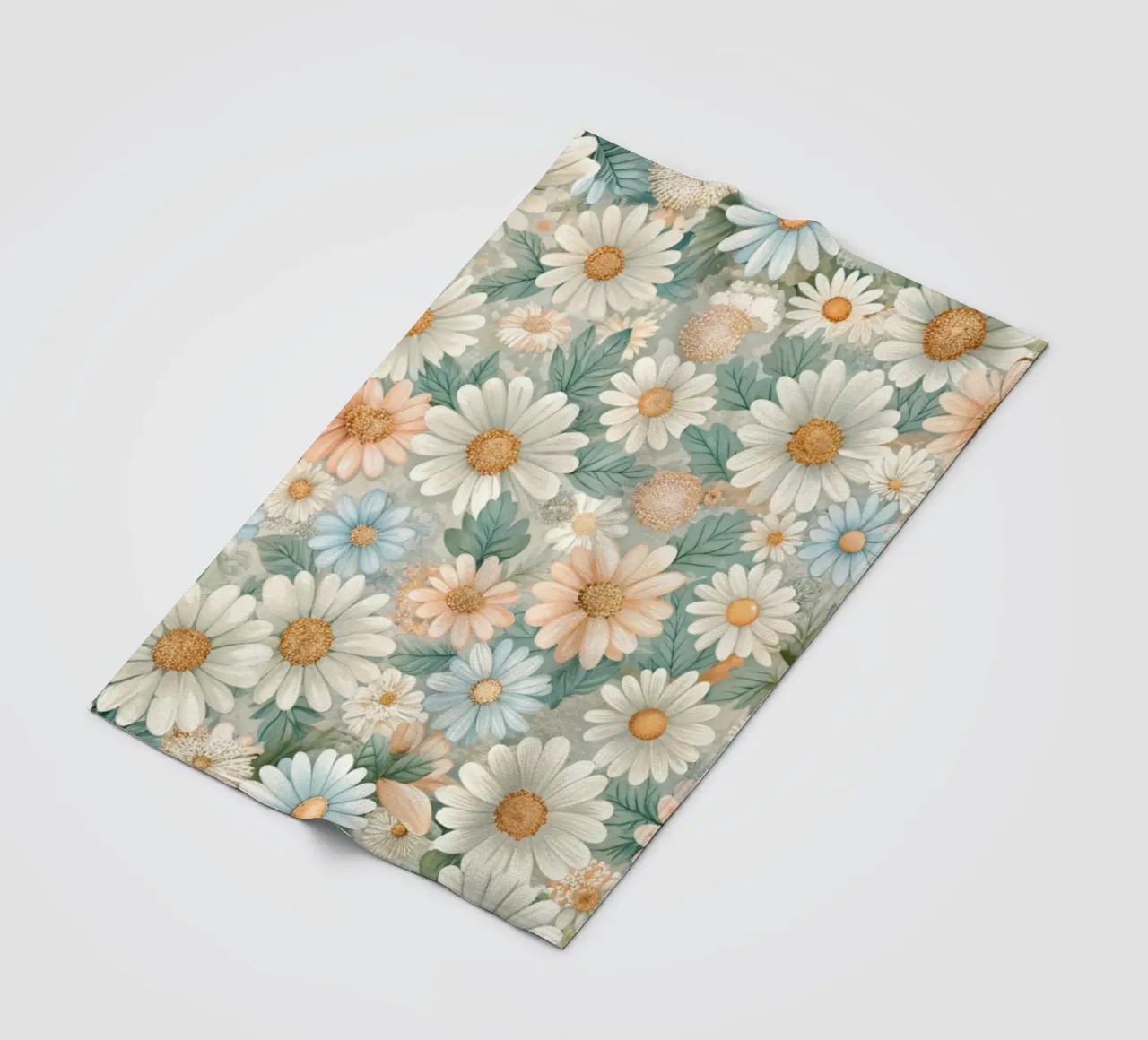 Daisy Reverie coperta in pile da Botanical Pattern House
