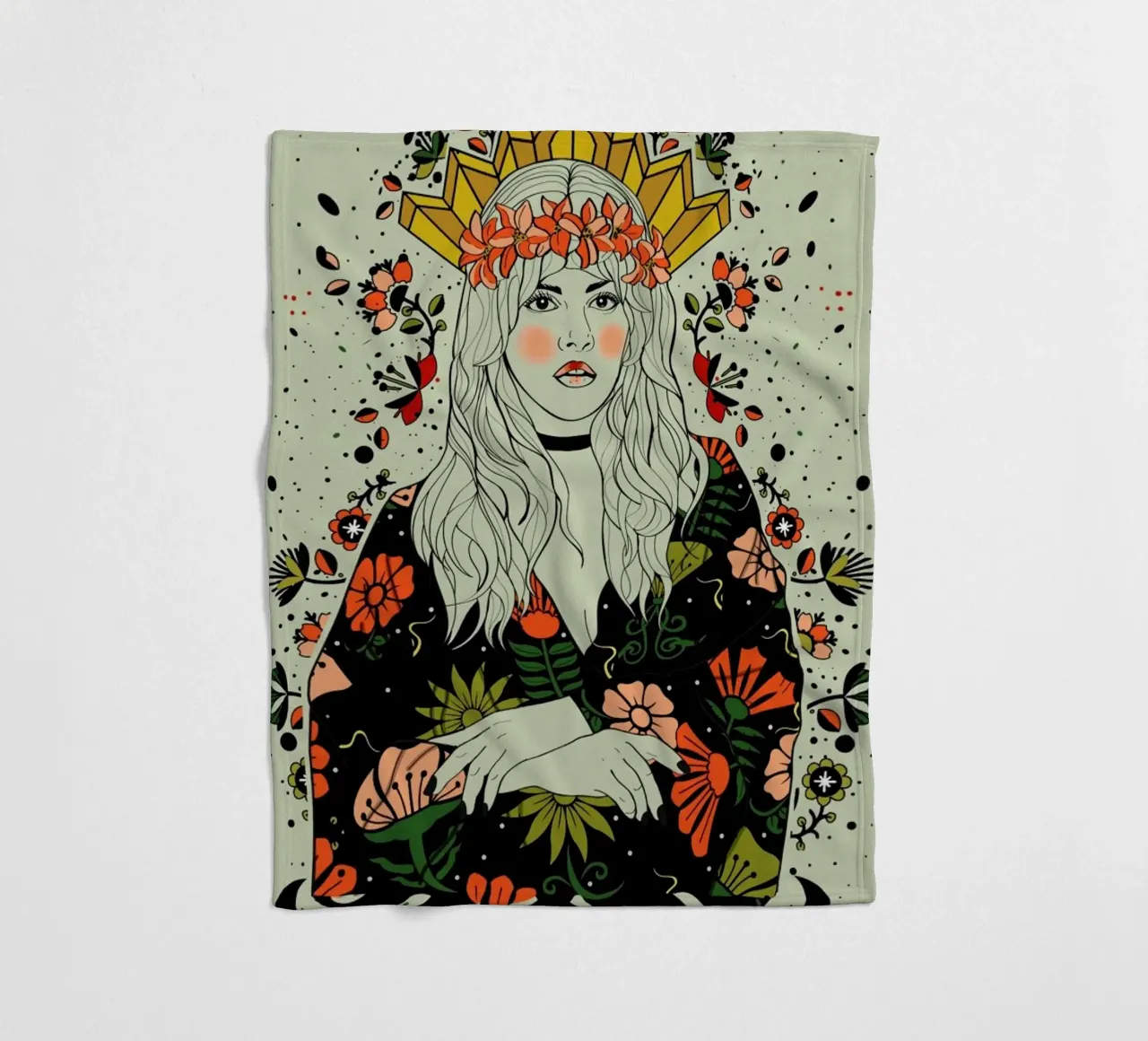 Stevie Nicks coperta in pile da Nettsch