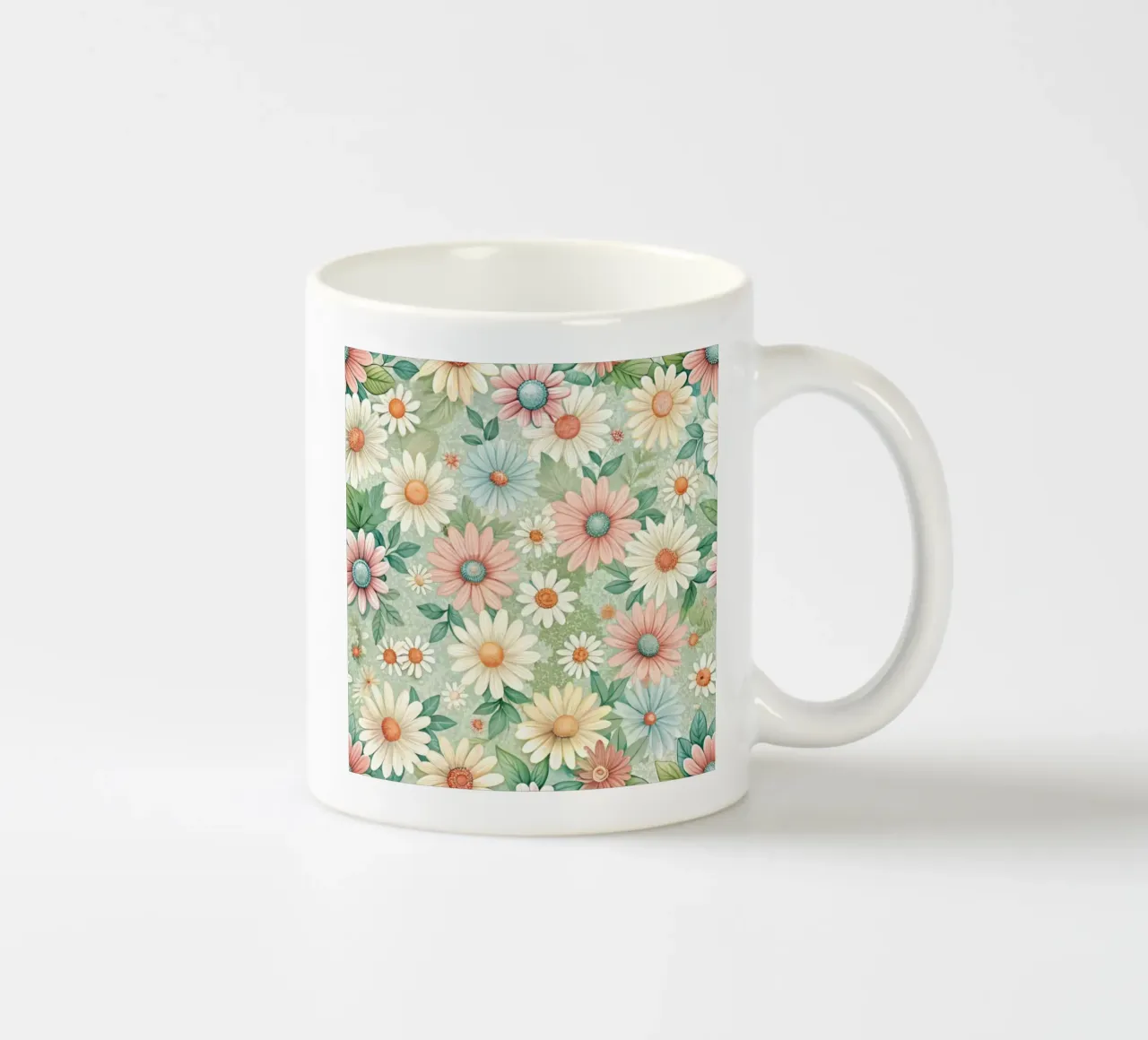 Daisy Reverie tazza in ceramica da Botanical Pattern House