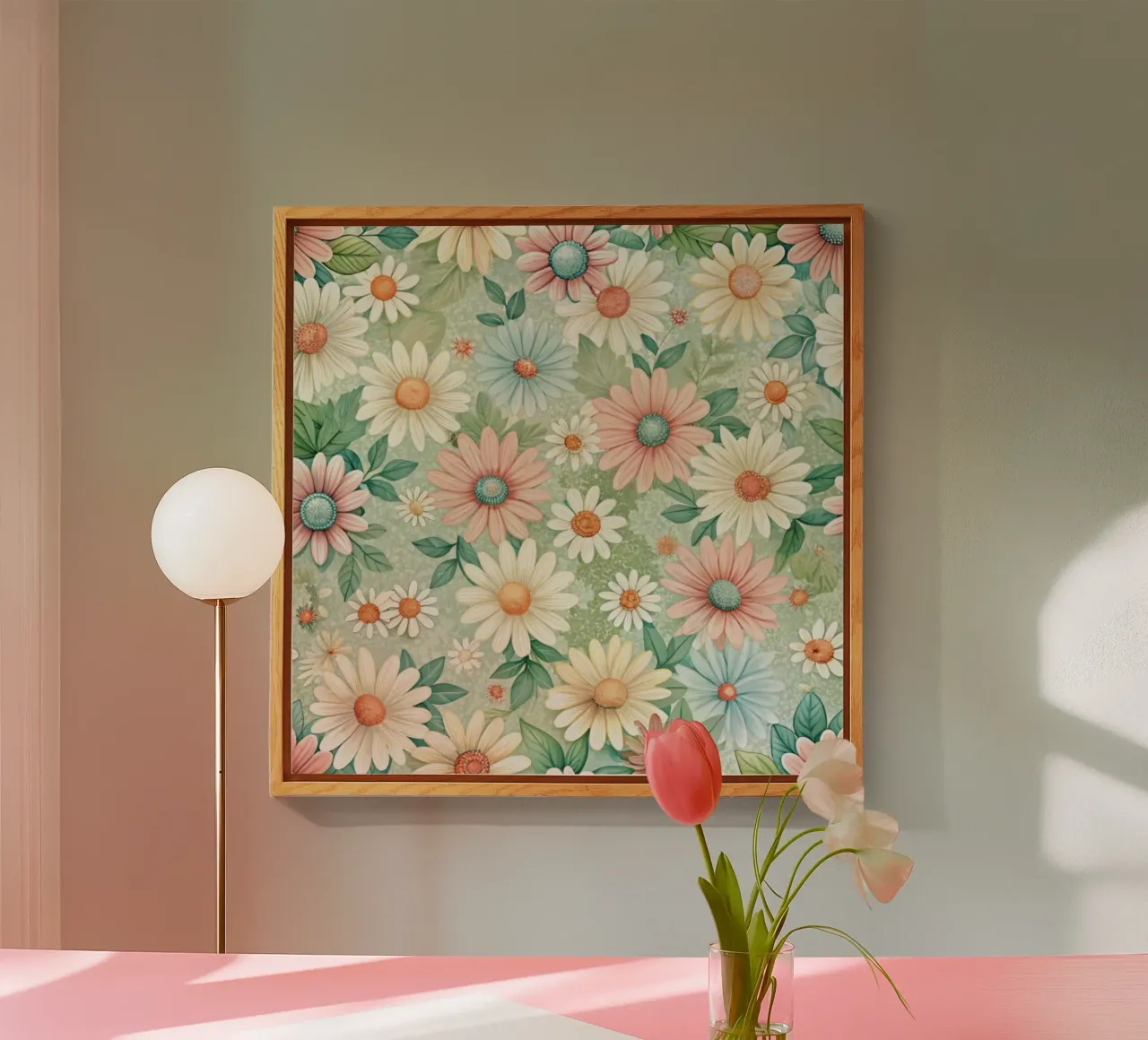 Daisy Reverie plexiglass da Botanical Pattern House