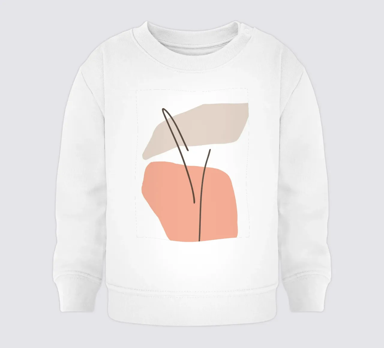 Minimalist modern felpa neonato da LisaArtes