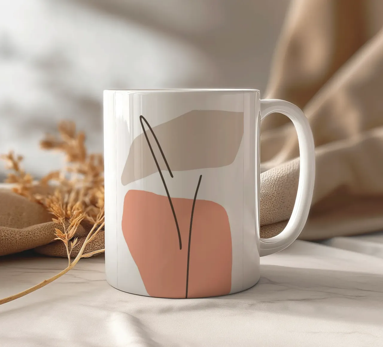 Minimalist modern tazza in ceramica da LisaArtes