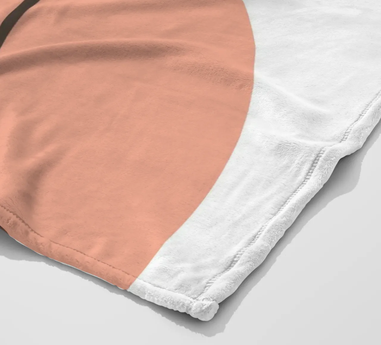 Minimalist modern coperta in pile da LisaArtes