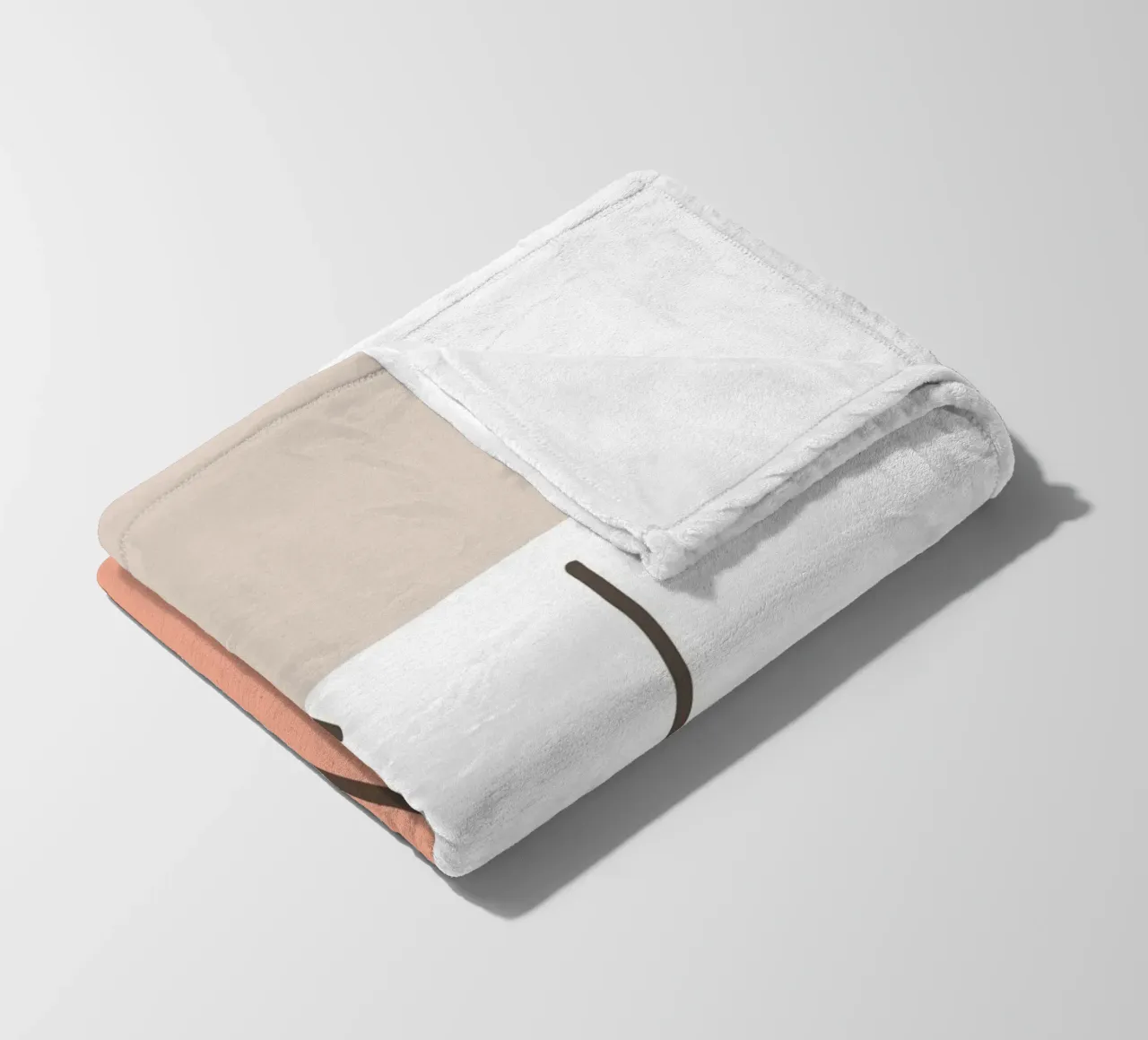 Minimalist modern coperta in pile da LisaArtes