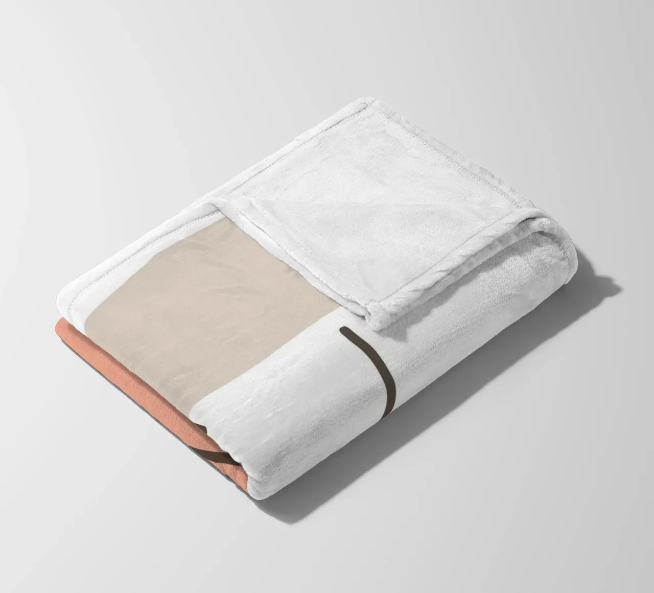 Minimalist modern coperta in pile da LisaArtes