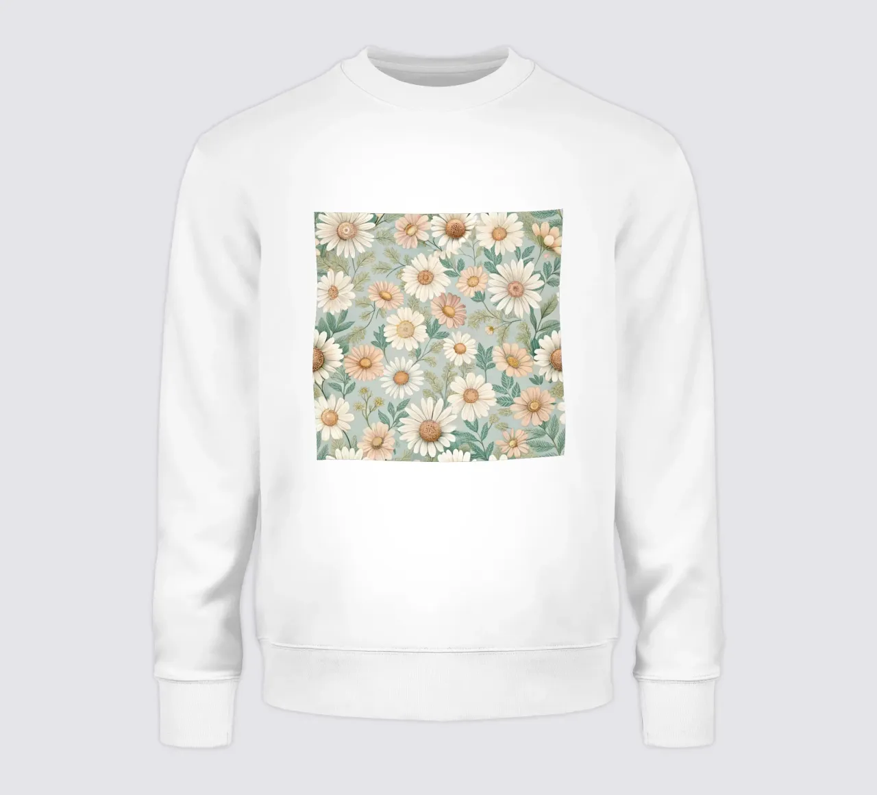 Daisy Reverie felpa da Botanical Pattern House