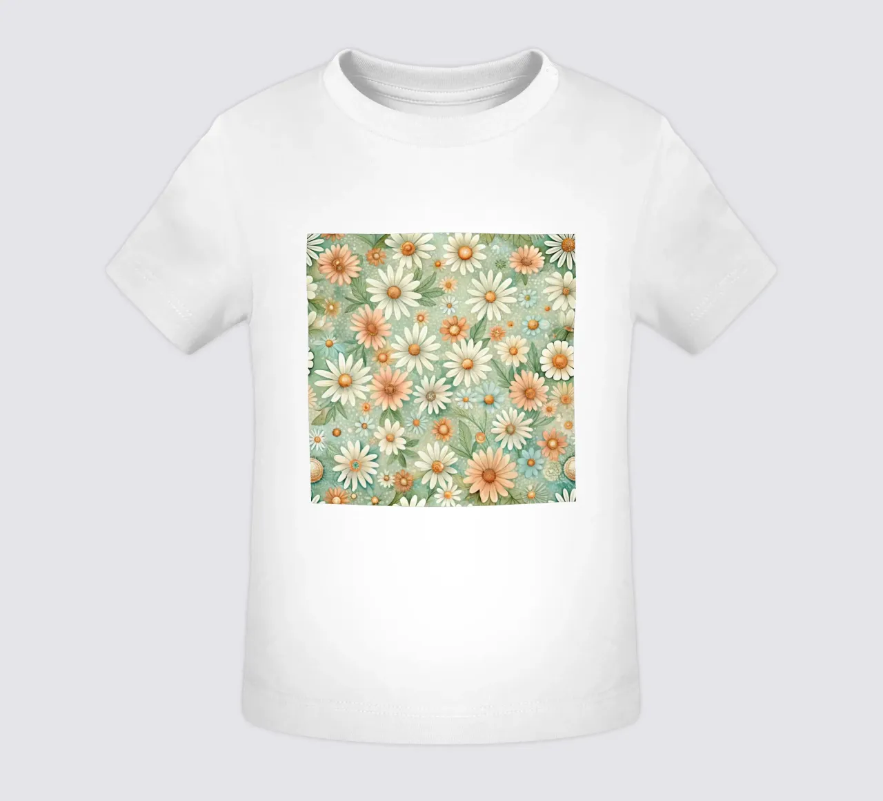 Daisy Reverie maglietta neonato da Botanical Pattern House