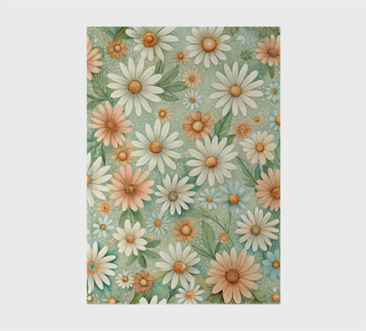 Daisy Reverie notebook by Botanical Pattern House