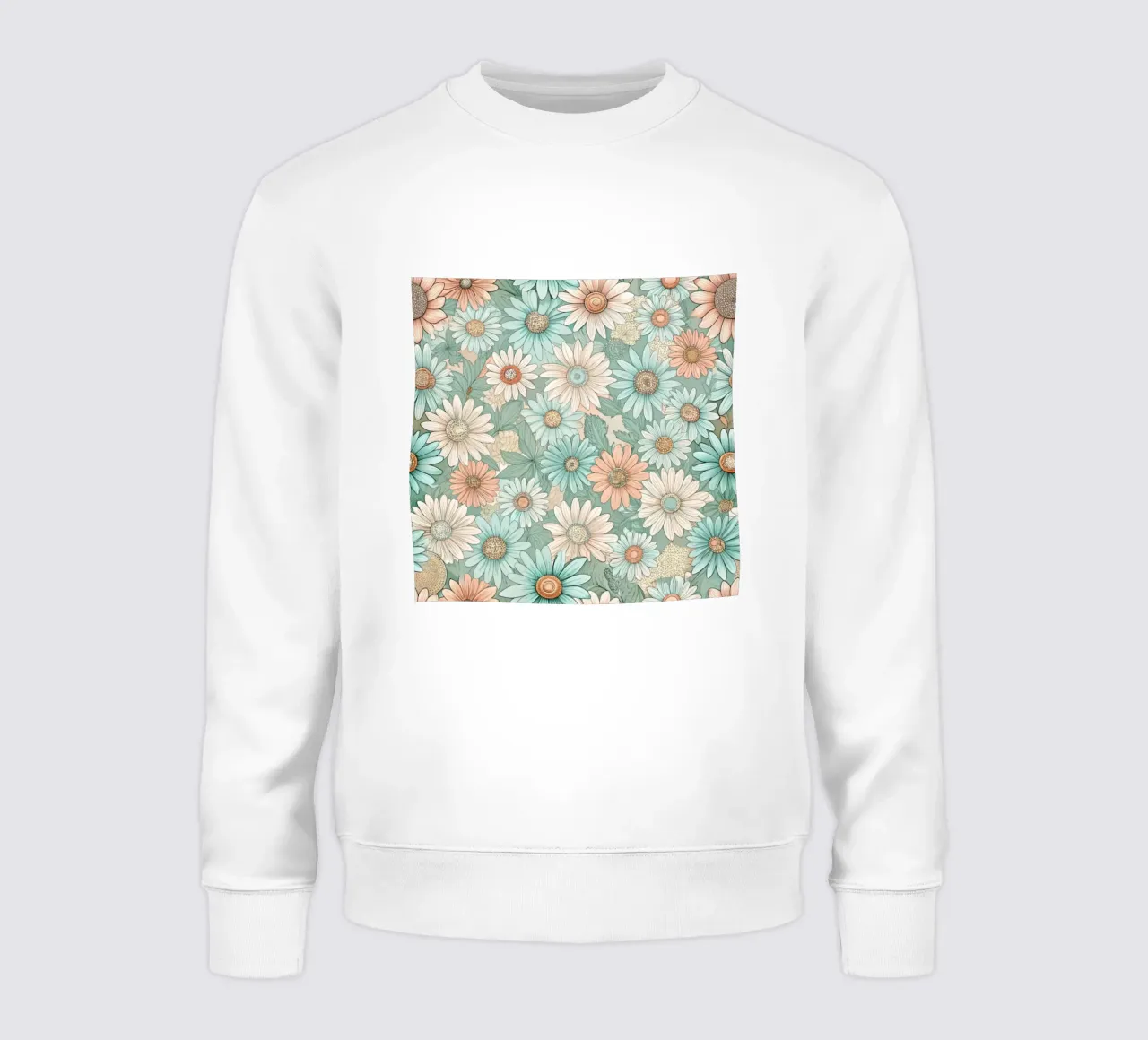 Daisy Reverie felpa da Botanical Pattern House