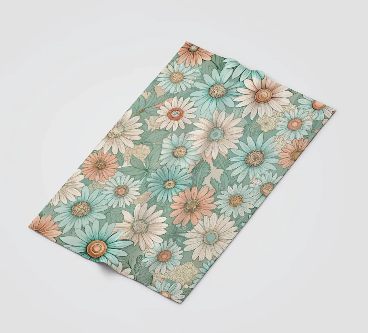 Daisy Reverie coperta in pile da Botanical Pattern House