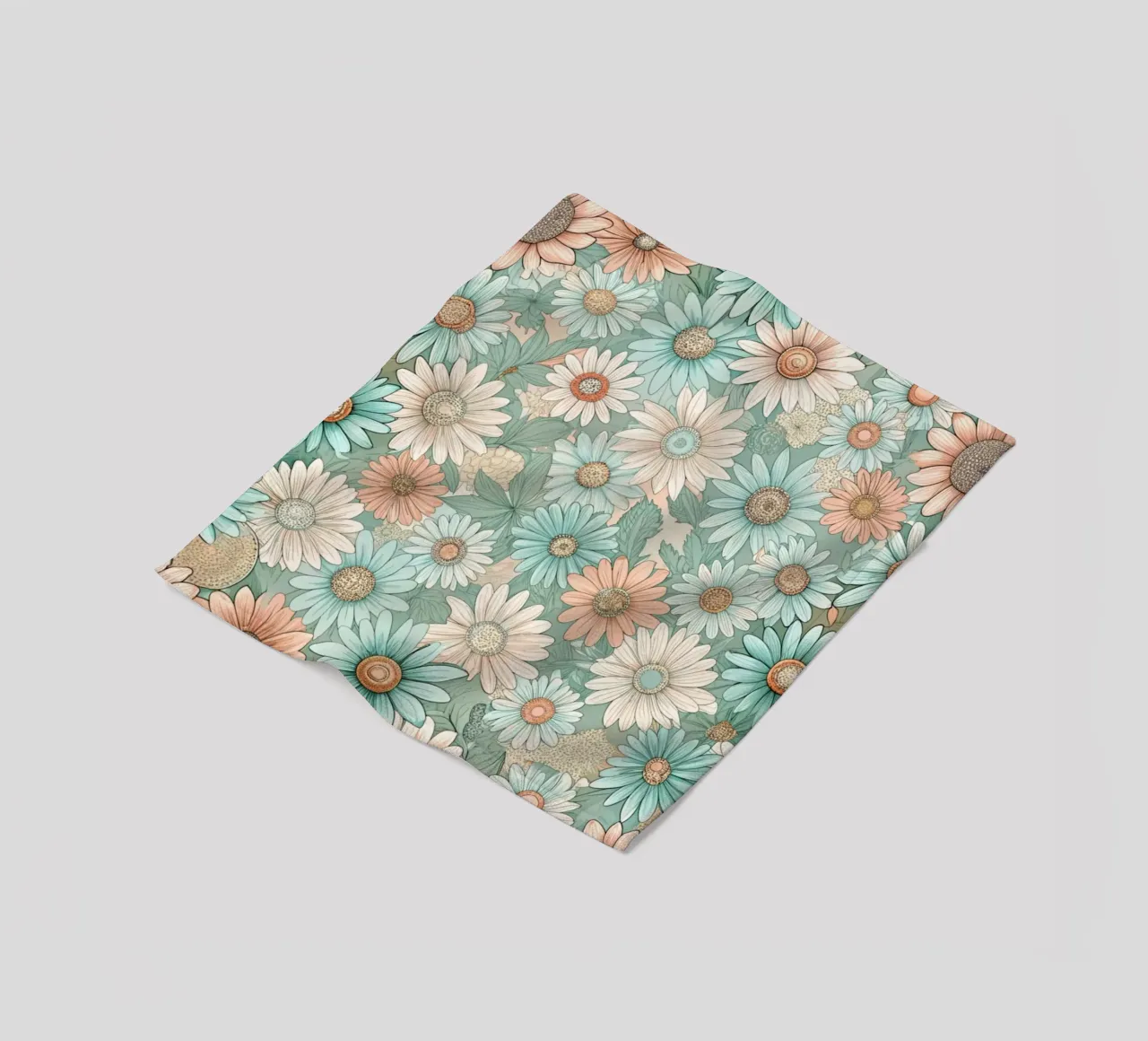 Daisy Reverie coperta in pile da Botanical Pattern House